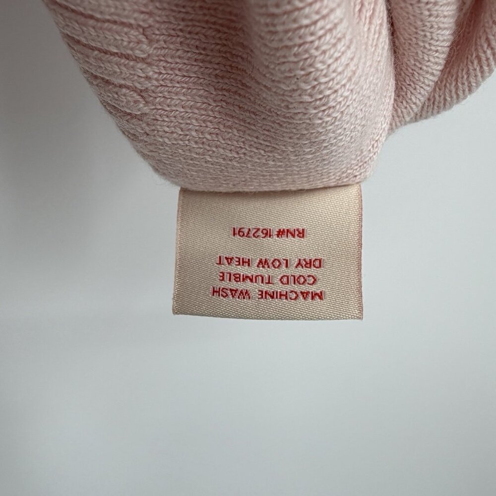 Kilte Collection The Rei Tank in Blush Cotton-Cashmere sz 2 M Medium V-Neck Top - Picture 6 of 6